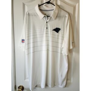Nike NFL On-Field Apparel Carolina Panthers Polo Shirt XXL Sideline Game Day